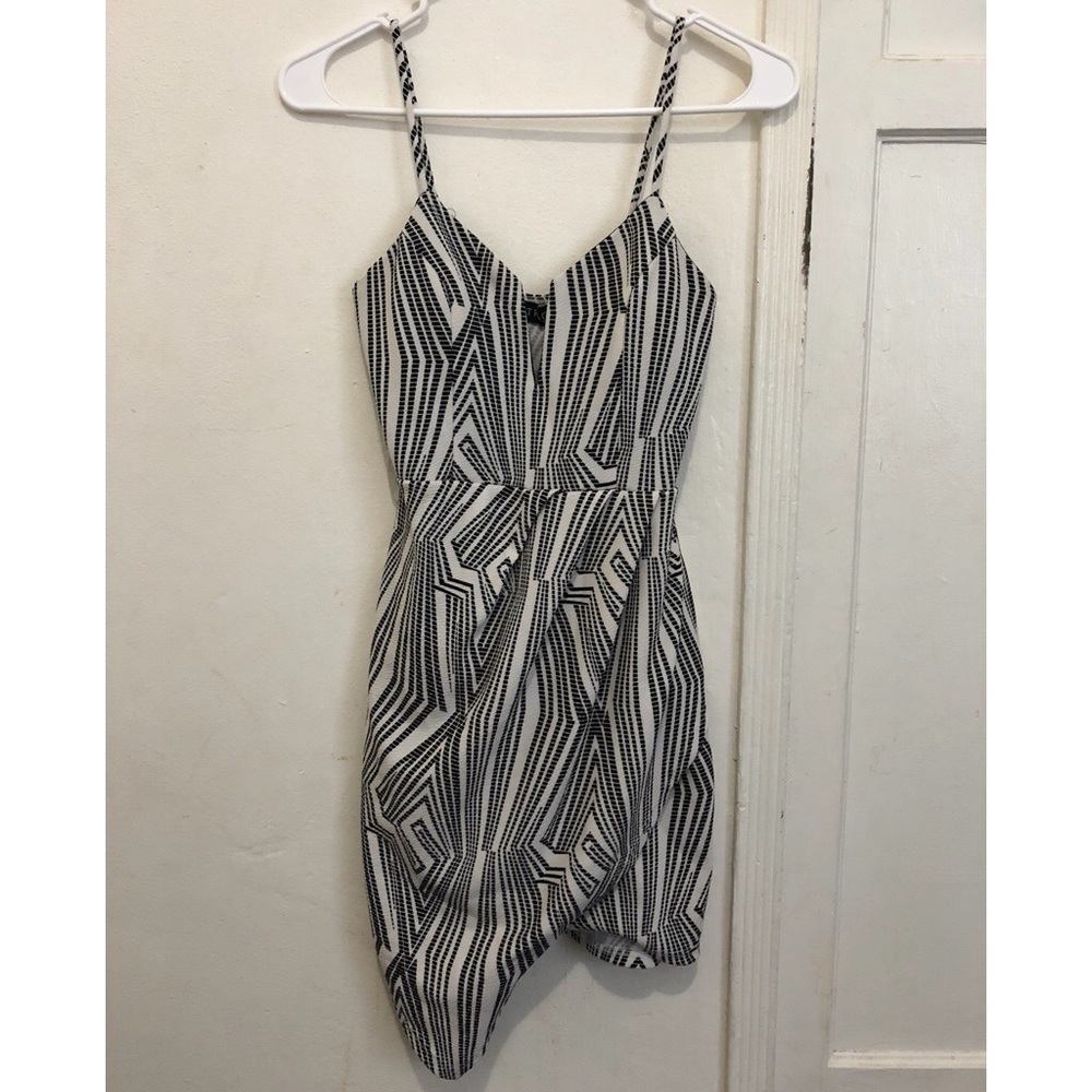 Open Knee-Slit Dress